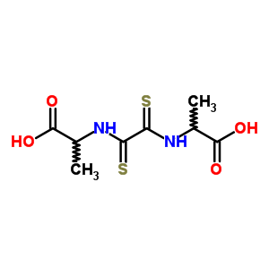 N,n’-bis(1-carboxyethyl)-ethanebisthioamideStructure,54954-61-9Structure N,n’-bis(1-carboxyethyl)-ethanebisthioamide Structure,54954-61-9Structure