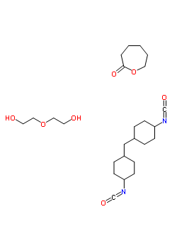 2-Oxepanone, polymer with 2,2-oxybis(ethanol) and 1,1-methylenebis(4-isocyanatocyclohexane)Structure,54954-83-5Structure 2-Oxepanone, polymer with 2,2-oxybis(ethanol) and 1,1-methylenebis(4-isocyanatocyclohexane) Structure,54954-83-5Structure