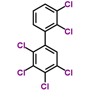 2,2,3,3,4,5-HexachlorobiphenylStructure,55215-18-4Structure 2,2,3,3,4,5-Hexachlorobiphenyl Structure,55215-18-4Structure