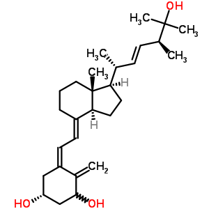 1,25-DihydroxyergocalciferolStructure,55248-15-2Structure 1,25-Dihydroxyergocalciferol Structure,55248-15-2Structure