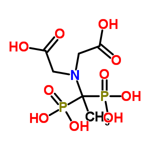 2-(Carboxymethyl-(1,1-diphosphonoethyl)amino)acetic acidStructure,55339-20-3Structure 2-(Carboxymethyl-(1,1-diphosphonoethyl)amino)acetic acid Structure,55339-20-3Structure