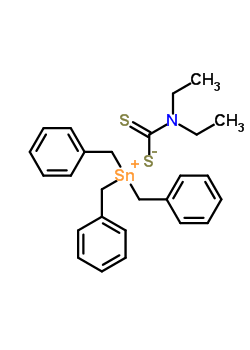 Tris(phenylmethyl)stannyl diethylaminomethanedithioateStructure,55349-54-7Structure Tris(phenylmethyl)stannyl diethylaminomethanedithioate Structure,55349-54-7Structure