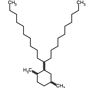 2-(1-Decylundecyl)-1,4-dimethylcyclohexaneStructure,55429-27-1Structure 2-(1-Decylundecyl)-1,4-dimethylcyclohexane Structure,55429-27-1Structure