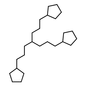 1,7-Dicyclopentyl-4-(3-cyclopentylpropyl)heptaneStructure,55429-35-1Structure 1,7-Dicyclopentyl-4-(3-cyclopentylpropyl)heptane Structure,55429-35-1Structure