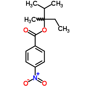2,3-二甲基-3-戊醇 3-(4-硝基苯甲酸)結(jié)構(gòu)式_55705-67-4結(jié)構(gòu)式