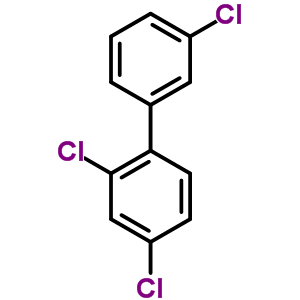 2,3,4-三氯聯(lián)苯結(jié)構(gòu)式_55712-37-3結(jié)構(gòu)式
