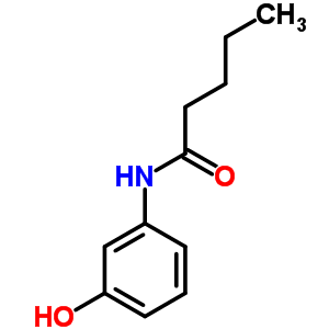 Pentanamide, n-(3-hydroxyphenyl)-Structure,55791-89-4Structure Pentanamide, n-(3-hydroxyphenyl)- Structure,55791-89-4Structure