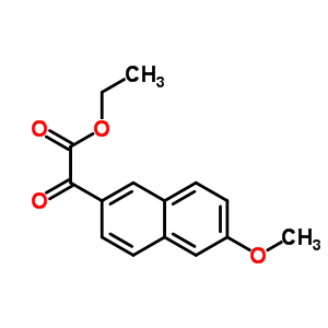 Ethyl 6-methoxy-2-naphthoylformateStructure,56547-13-8Structure Ethyl 6-methoxy-2-naphthoylformate Structure,56547-13-8Structure