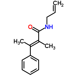 N-allyl-α,β-dimethylcinnamamideStructure,56604-91-2Structure N-allyl-α,β-dimethylcinnamamide Structure,56604-91-2Structure