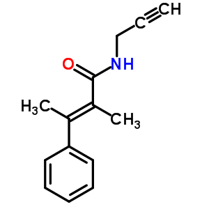 α,β-dimethyl-n-(2-propynyl)cinnamamideStructure,56604-92-3Structure α,β-dimethyl-n-(2-propynyl)cinnamamide Structure,56604-92-3Structure