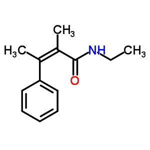 (Z)-α,β-dimethyl-n-ethylcinnamamideStructure,56604-95-6Structure (Z)-α,β-dimethyl-n-ethylcinnamamide Structure,56604-95-6Structure