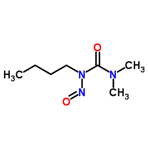 1-Butyl-3,3-dimethyl-1-nitrosoureaStructure,56654-53-6Structure 1-Butyl-3,3-dimethyl-1-nitrosourea Structure,56654-53-6Structure