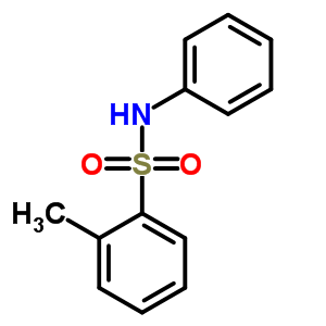 2-甲基-n-苯基苯磺酰胺結(jié)構(gòu)式_56776-55-7結(jié)構(gòu)式