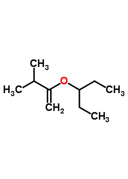 2-(3-Pentoxy)-3-methyl-1-buteneStructure,56798-18-6Structure 2-(3-Pentoxy)-3-methyl-1-butene Structure,56798-18-6Structure