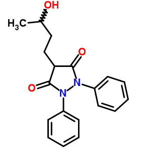 gamma-羥基保泰松結(jié)構(gòu)式_568-76-3結(jié)構(gòu)式