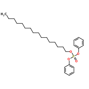 Phosphoric acid,hexadecyl diphenyl esterStructure,56827-92-0Structure Phosphoric acid,hexadecyl diphenyl ester Structure,56827-92-0Structure