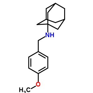 Adamantan-1-yl-(4-methoxy-benzyl)-amineStructure,56916-85-9Structure Adamantan-1-yl-(4-methoxy-benzyl)-amine Structure,56916-85-9Structure