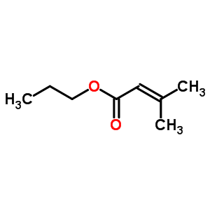 3-甲基-2-丁酸丙酯結構式_56922-71-5結構式