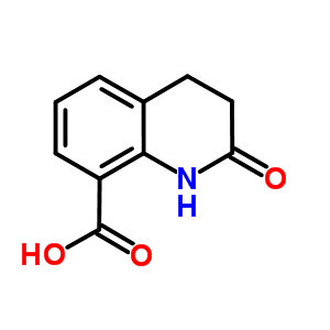 1,2,3,4-Tetrahydro-2-oxo-quinoline-8-carboxylic acidStructure,569344-28-1Structure 1,2,3,4-Tetrahydro-2-oxo-quinoline-8-carboxylic acid Structure,569344-28-1Structure