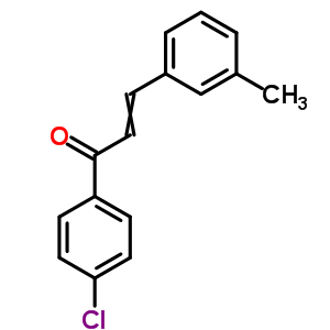 1-(4-Chlorophenyl)-3-(3-methylphenyl)prop-2-en-1-oneStructure,57076-82-1Structure 1-(4-Chlorophenyl)-3-(3-methylphenyl)prop-2-en-1-one Structure,57076-82-1Structure