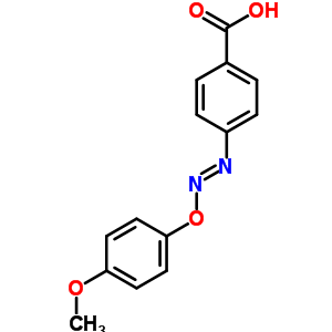 4-((4-Methoxyphenyl)azoxy)-benzoic acidStructure,57107-52-5Structure 4-((4-Methoxyphenyl)azoxy)-benzoic acid Structure,57107-52-5Structure