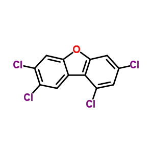 1,3,7,8-TetrachlorodibenzofuranStructure,57117-35-8Structure 1,3,7,8-Tetrachlorodibenzofuran Structure,57117-35-8Structure