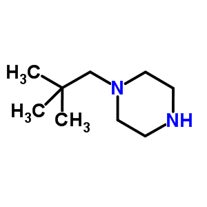 (9ci)-1-(2,2-二甲基丙基)-哌嗪結(jié)構(gòu)式_57184-50-6結(jié)構(gòu)式