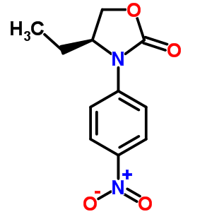 (S)-4-ethyl-3-(4-nitrophenyl)oxazolidin-2-oneStructure,572923-12-7Structure (S)-4-ethyl-3-(4-nitrophenyl)oxazolidin-2-one Structure,572923-12-7Structure