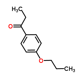 1-(4-丙氧基苯基)丙烷-1-酮結(jié)構(gòu)式_5736-87-8結(jié)構(gòu)式