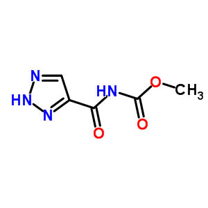Methyl n-(2h-triazole-4-carbonyl)carbamateStructure,57362-83-1Structure Methyl n-(2h-triazole-4-carbonyl)carbamate Structure,57362-83-1Structure