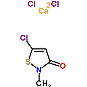 3(2H)-chloro-2-methyl-3(2h)-isothiazolone, calcium chloride complexStructure,57373-19-0Structure 3(2H)-chloro-2-methyl-3(2h)-isothiazolone, calcium chloride complex Structure,57373-19-0Structure