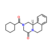 (R)-(-)-吡喹酮結構式_57452-98-9結構式