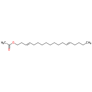 (3E,13e)-1-acetoxy-3,13-octadecadieneStructure,57491-34-6Structure (3E,13e)-1-acetoxy-3,13-octadecadiene Structure,57491-34-6Structure