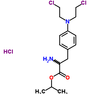 Isopropyl melphalanStructure,57675-29-3Structure Isopropyl melphalan Structure,57675-29-3Structure