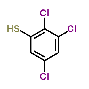 2,3,5-三氯硫代苯酚結(jié)構(gòu)式_57730-97-9結(jié)構(gòu)式