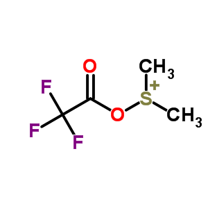 TrifluoroacetyloxydimethylsulfoniumStructure,57738-65-5Structure Trifluoroacetyloxydimethylsulfonium Structure,57738-65-5Structure