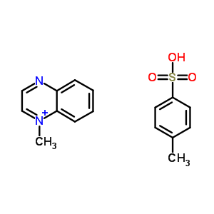 1-Methylquinoxalinium 4-toluene sulfonateStructure,57805-17-1Structure 1-Methylquinoxalinium 4-toluene sulfonate Structure,57805-17-1Structure
