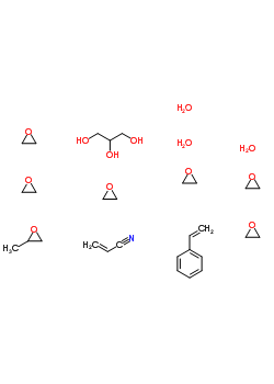 Propoxylated, ethoxylated glycerol, styrene, acrylonitrile polymerStructure,57913-80-1Structure Propoxylated, ethoxylated glycerol, styrene, acrylonitrile polymer Structure,57913-80-1Structure