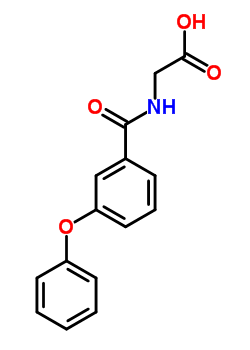 3-苯氧基苯甲?；拾彼峤Y(jié)構(gòu)式_57991-36-3結(jié)構(gòu)式