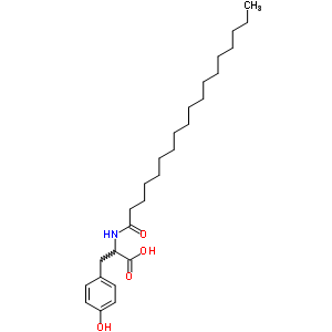 N-stearoyltyrosineStructure,57993-25-6Structure N-stearoyltyrosine Structure,57993-25-6Structure