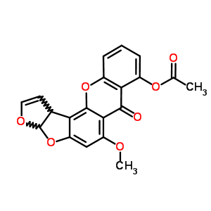Ortho-acetylsterigmatocystinStructure,58086-32-1Structure Ortho-acetylsterigmatocystin Structure,58086-32-1Structure