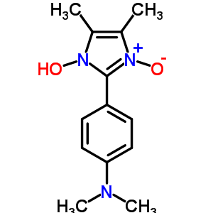 Benzenamine,4-(1-hydroxy-4,5-dimethyl-3-oxido-1h-imidazol-2-yl)-n,n-dimethyl-Structure,58099-79-9Structure Benzenamine,4-(1-hydroxy-4,5-dimethyl-3-oxido-1h-imidazol-2-yl)-n,n-dimethyl- Structure,58099-79-9Structure