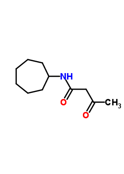 N-cycloheptyl-3-oxobutanamideStructure,58102-38-8Structure N-cycloheptyl-3-oxobutanamide Structure,58102-38-8Structure