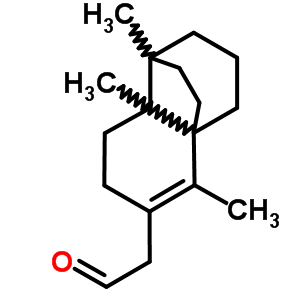 5-乙?；?1,2,6-三甲基三環(huán)[5.3.2.0(2,7)]十二碳-5-烯結(jié)構(gòu)式_58200-83-2結(jié)構(gòu)式