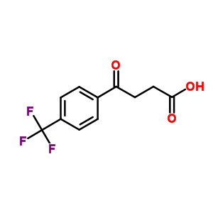 4-Oxo-4-(4-trifluoromethylphenyl)butyric acidStructure,58457-56-0Structure 4-Oxo-4-(4-trifluoromethylphenyl)butyric acid Structure,58457-56-0Structure