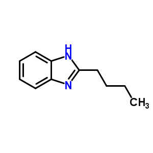 2-丁基-苯并咪唑結(jié)構(gòu)式_5851-44-5結(jié)構(gòu)式