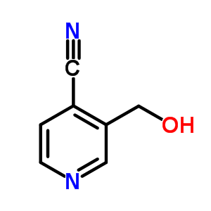 3-(羥基甲基)異煙腈結(jié)構(gòu)式_58553-51-8結(jié)構(gòu)式
