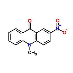 9(10H)-acridinone, 10-methyl-2-nitro-Structure,58658-02-9Structure 9(10H)-acridinone, 10-methyl-2-nitro- Structure,58658-02-9Structure
