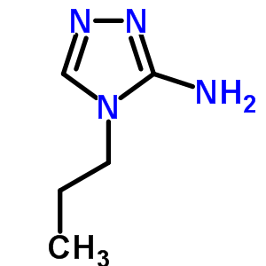 4-丙基-4H-1,2,4-噻唑-3-胺結構式_58661-97-5結構式