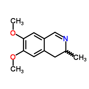 6,7-Dimethoxy-3-methyl-3,4-dihydroisoquinoline hydrochlorideStructure,5884-29-7Structure 6,7-Dimethoxy-3-methyl-3,4-dihydroisoquinoline hydrochloride Structure,5884-29-7Structure